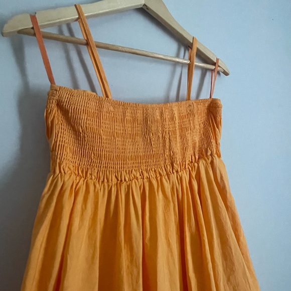 Anthropologie Tangerine Cupcake Dress - Picture 5 of 8